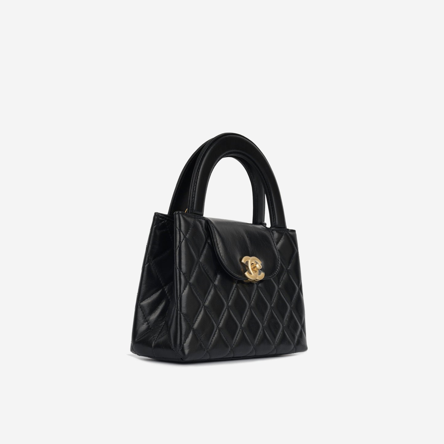 Chanel Kelly Lambskin Black Shoulder Bag