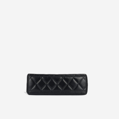 Chanel Kelly Lambskin Black Shoulder Bag