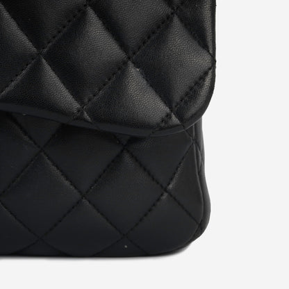 Chanel Lambskin Black Backpack Style 3