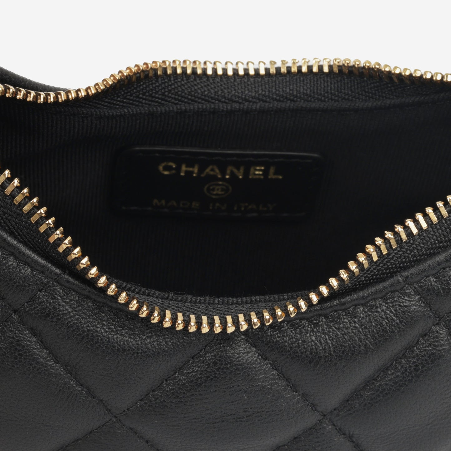Chanel Lambskin Black Shoulder Bag Style 21