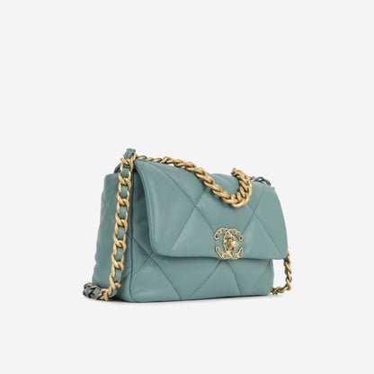 Chanel Chanel 19 Lambskin Gold Shoulder Bag Style 4