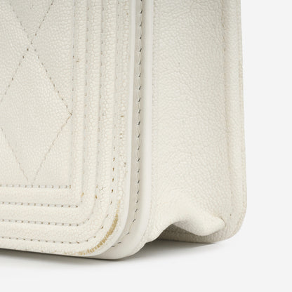 Chanel Boy Bag Caviar Black Crossbody
