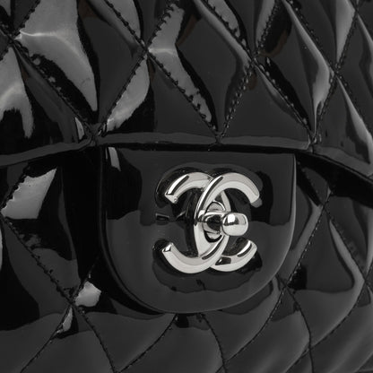 Chanel Classic Flap Lambskin Black Shoulder Bag Style 90