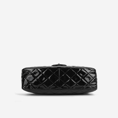 Chanel Classic Flap Lambskin Black Shoulder Bag Style 90