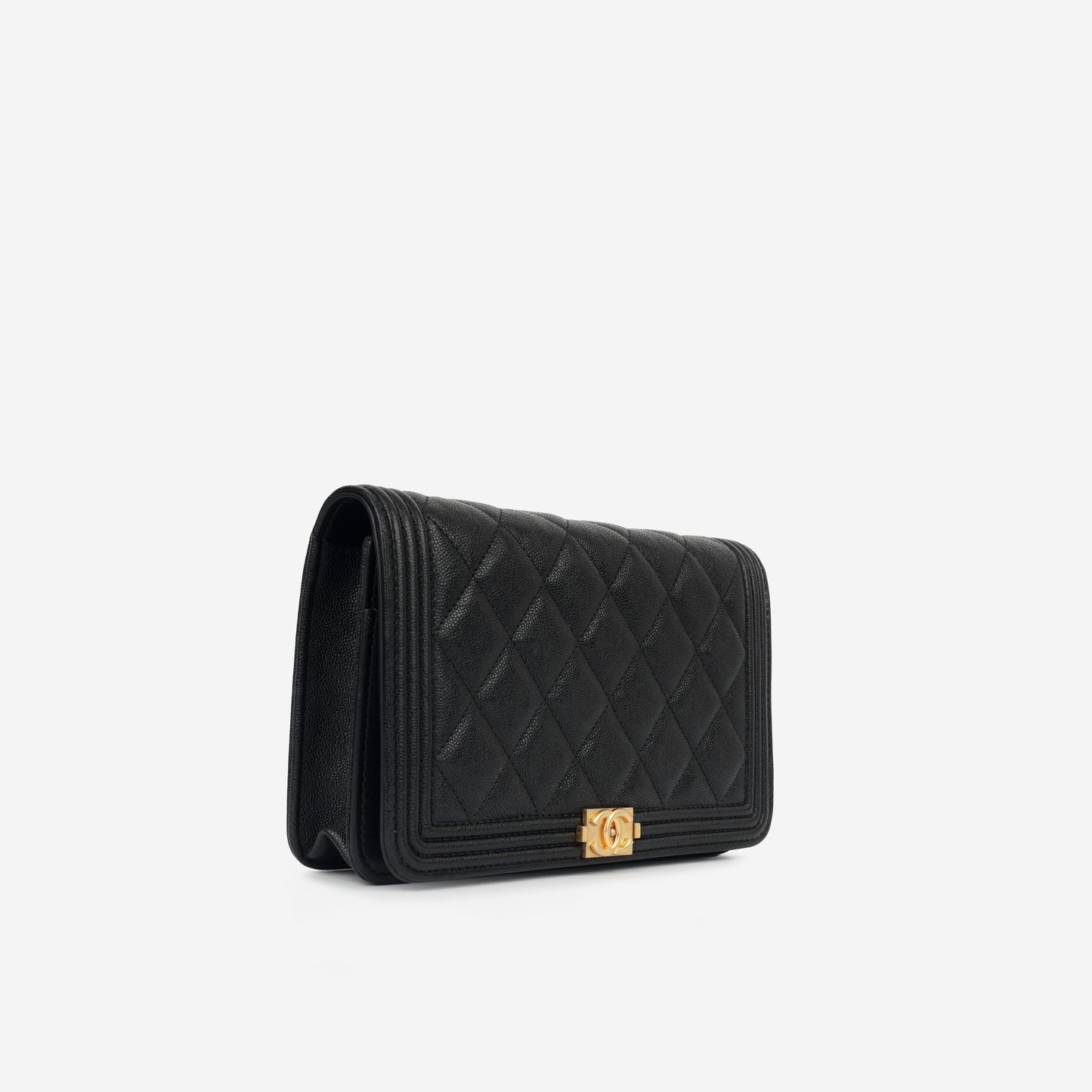 Chanel Boy Bag Lambskin Black Crossbody Style 6