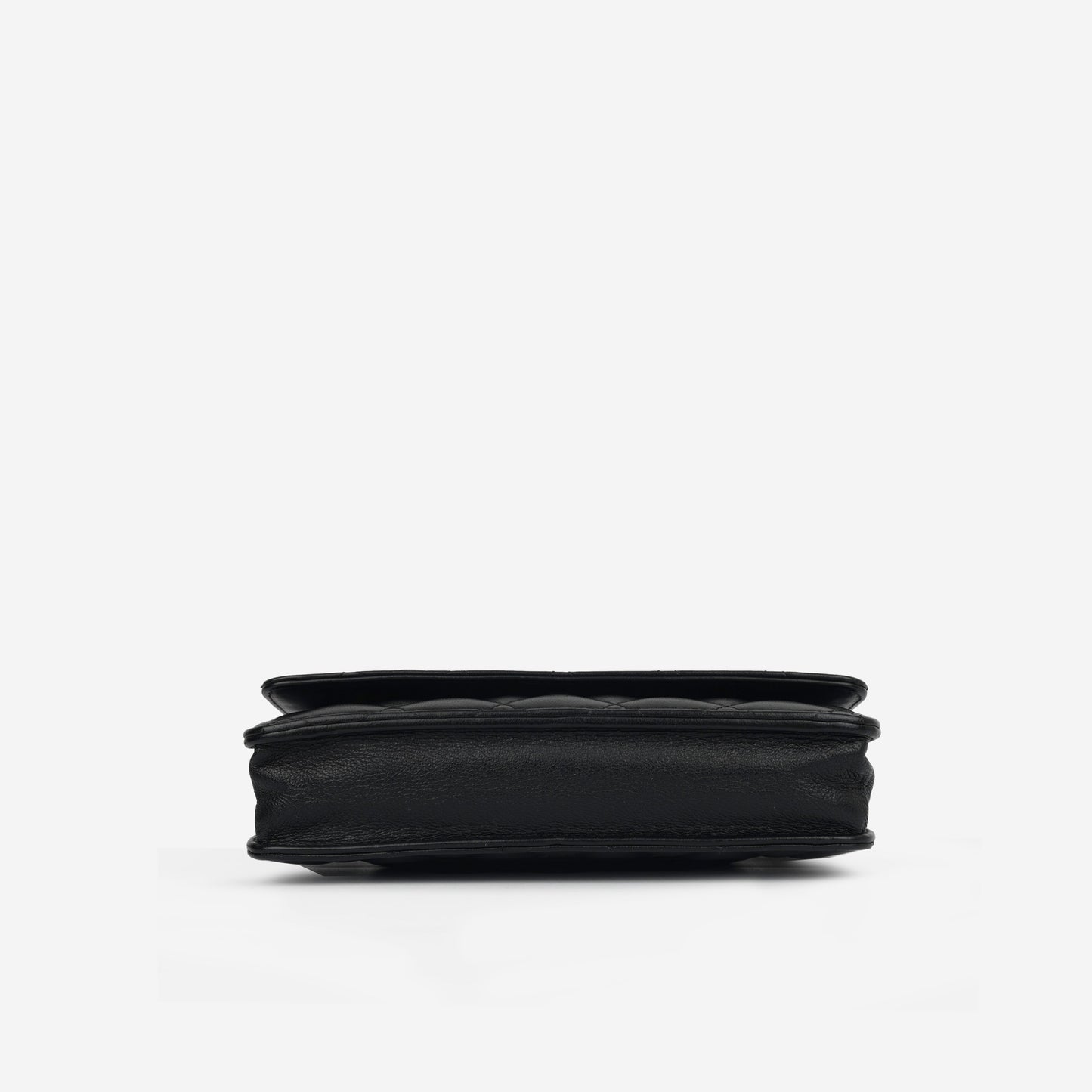 Chanel Wallet On Chain Lambskin Black Crossbody Style 4