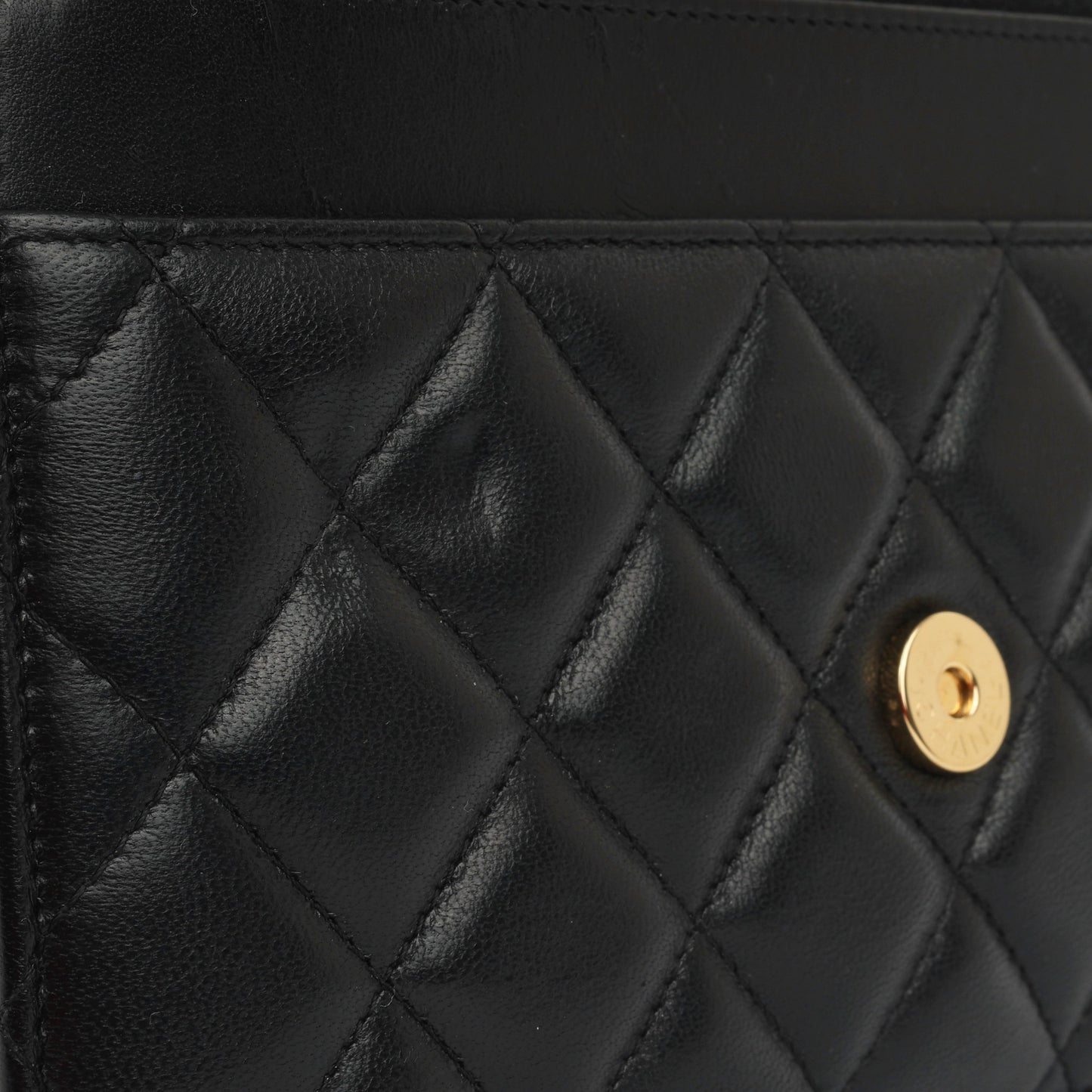 Chanel Wallet On Chain Lambskin Black Crossbody Style 4