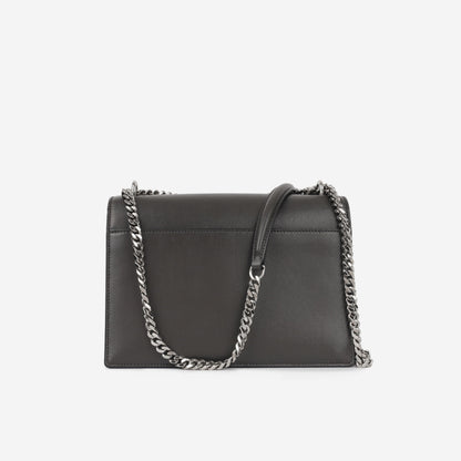 Saint Laurent Sunset Calfskin Red Shoulder Bag