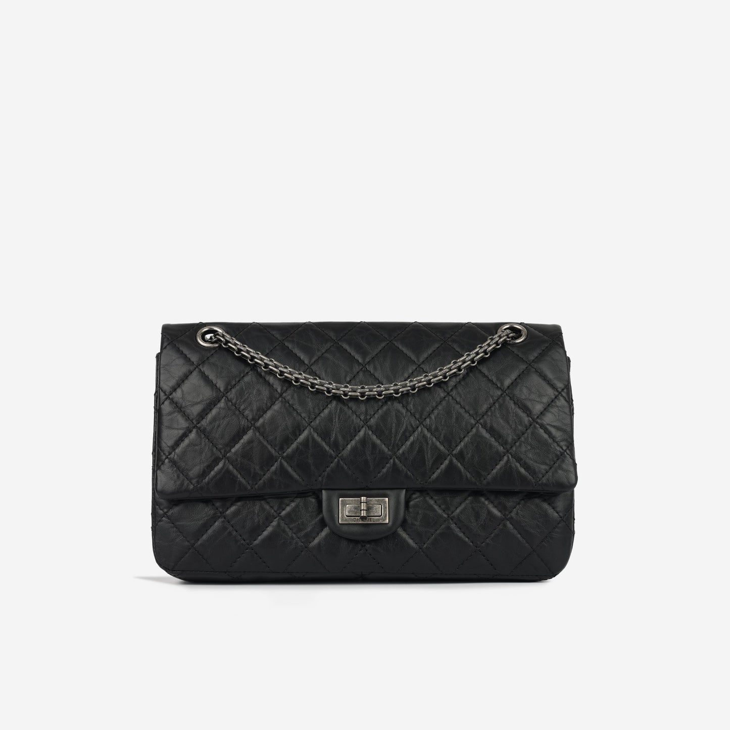 Chanel Classic Flap Lambskin Black Shoulder Bag Style 3