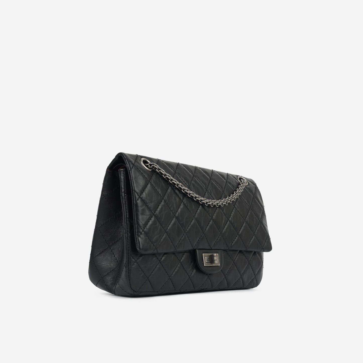 Chanel Classic Flap Lambskin Black Shoulder Bag Style 3