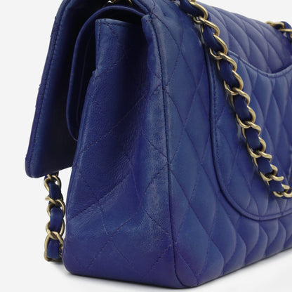 Chanel Classic Flap Lambskin Gold Shoulder Bag Style 59
