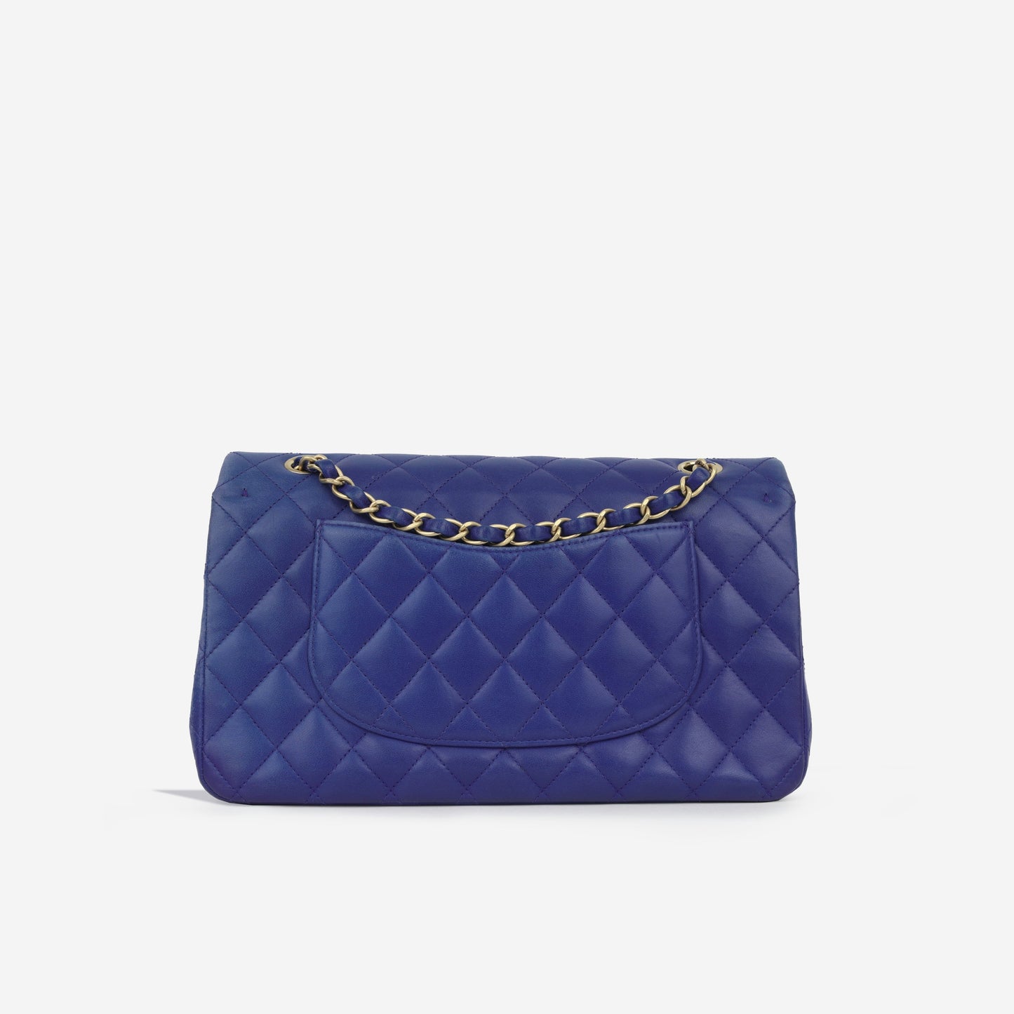 Chanel Classic Flap Lambskin Gold Shoulder Bag Style 59