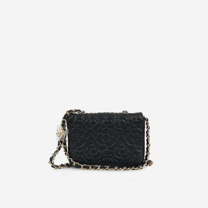 Chanel Luxury Lambskin Black Handbag Style 5