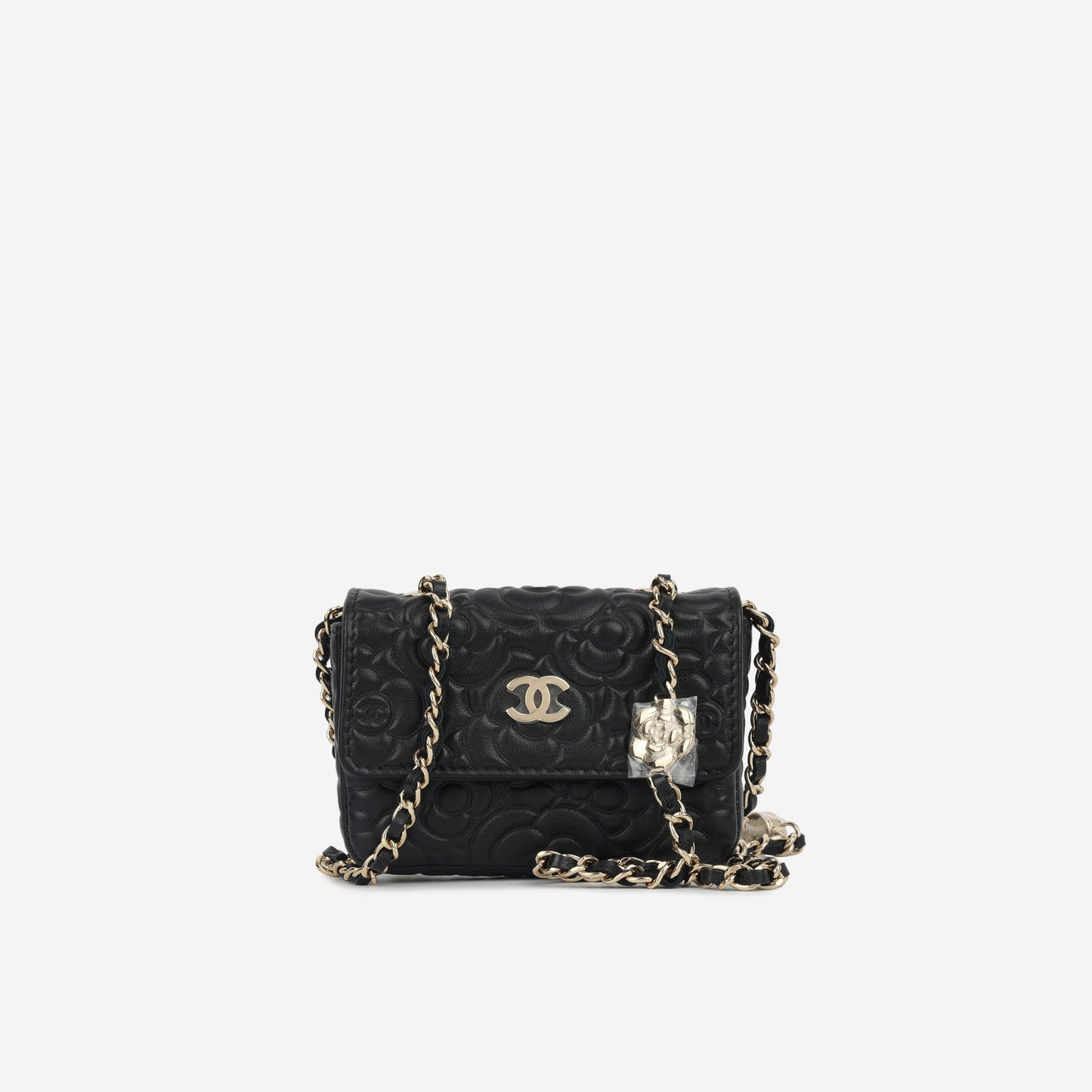 Chanel Luxury Lambskin Black Handbag Style 5