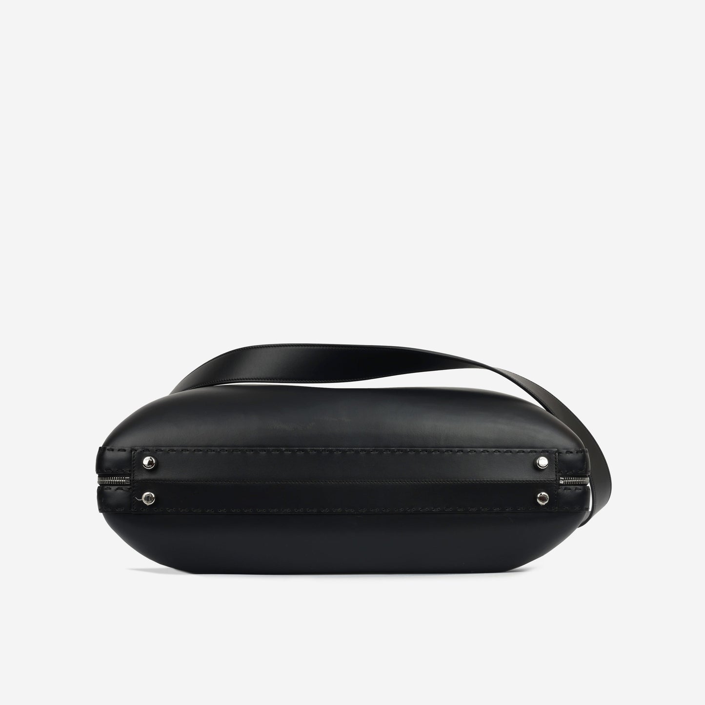 Fendi Baguette Calfskin Black Shoulder Bag