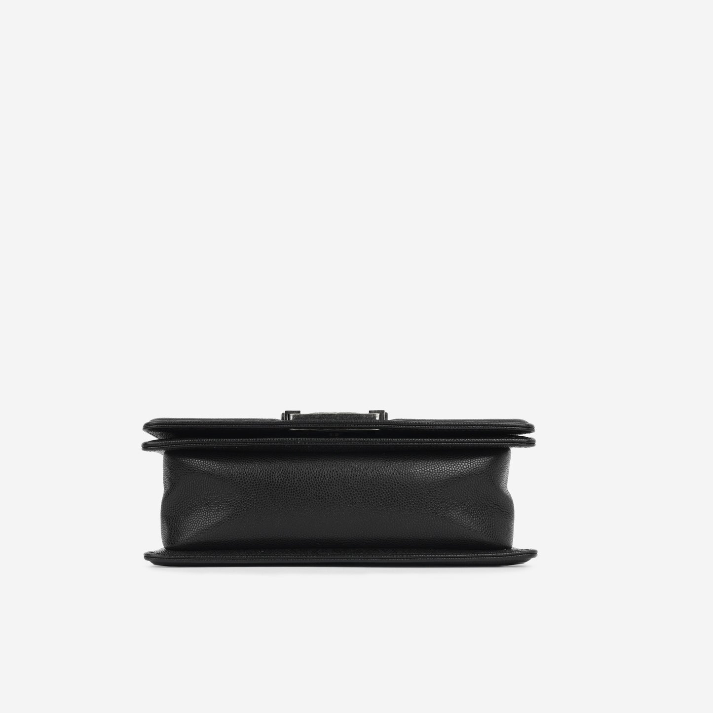 Chanel Boy Bag Lambskin Black Shoulder Bag Style 19