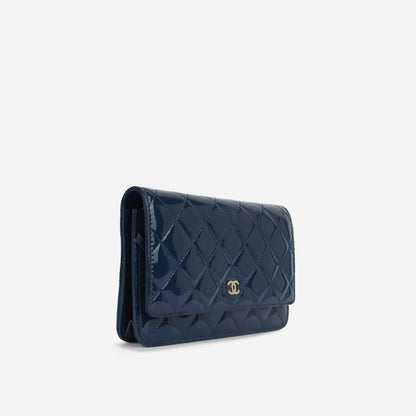 Chanel Wallet On Chain Caviar Gold Crossbody