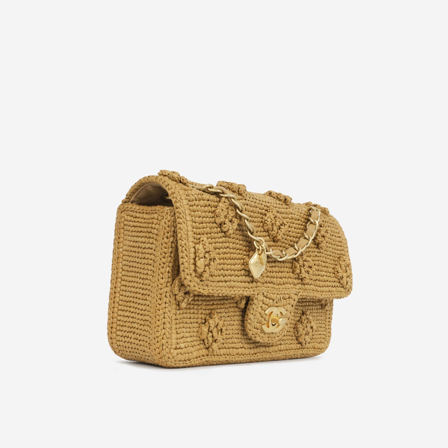 Chanel Classic Flap Lambskin Black Shoulder Bag Style 348