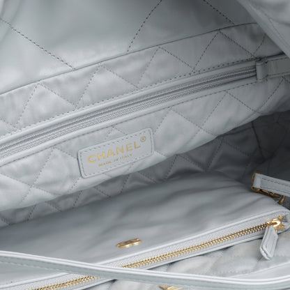 Chanel Small 22 Tote - Light Blue