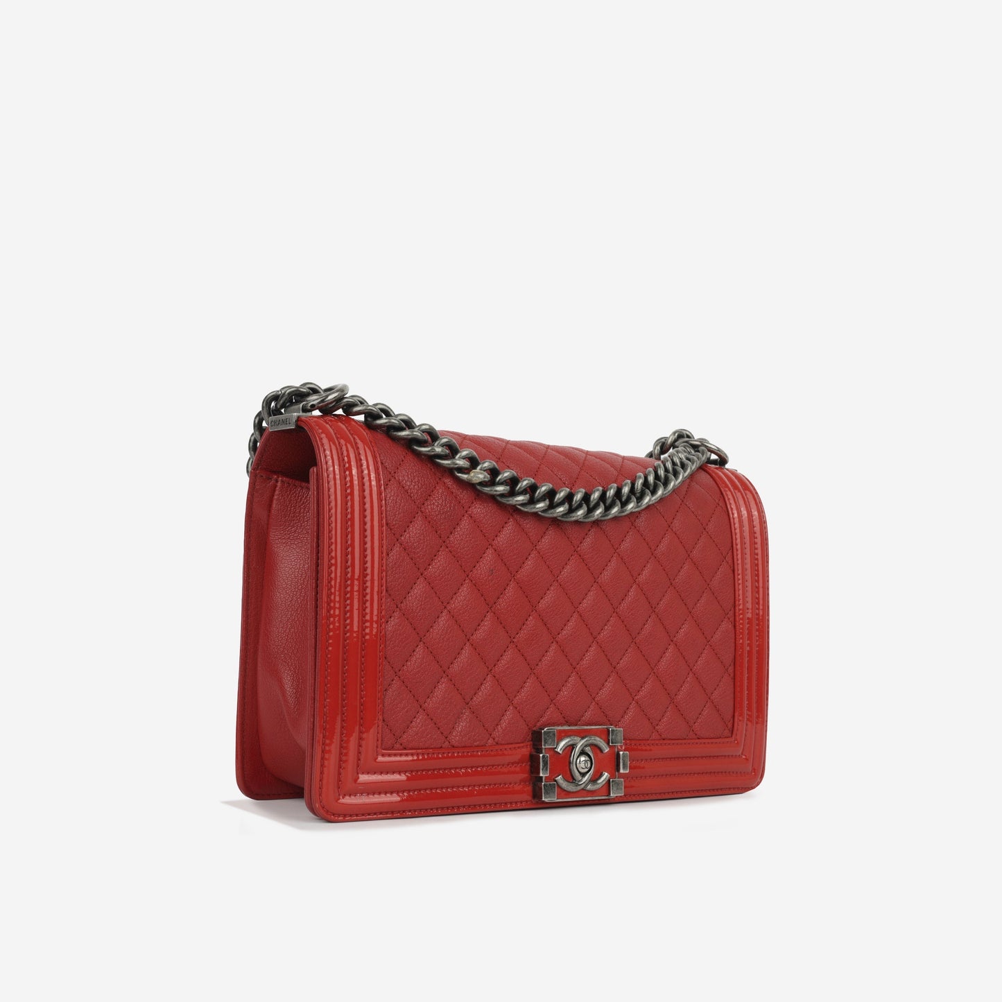 Chanel Boy Bag Caviar Black Shoulder Bag Style 8