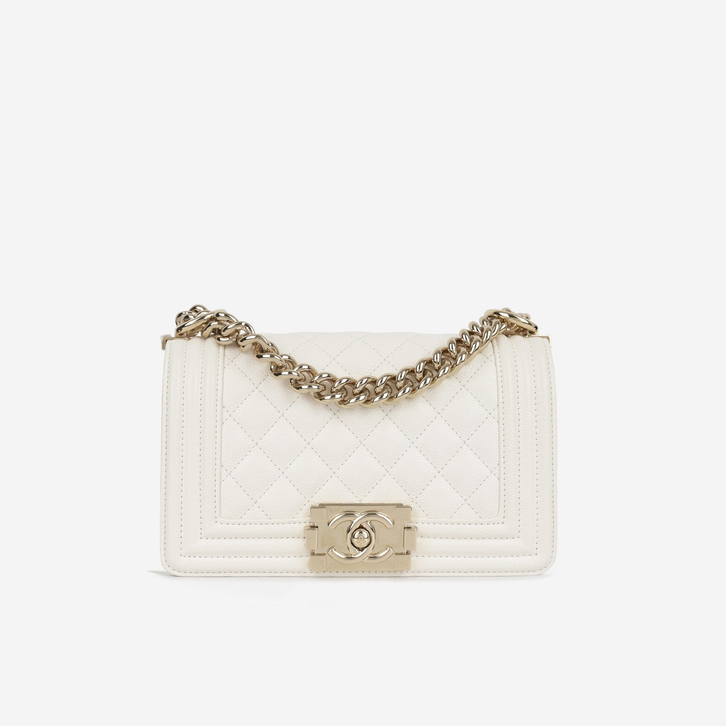 Chanel Boy Bag Lambskin Black Shoulder Bag Style 75