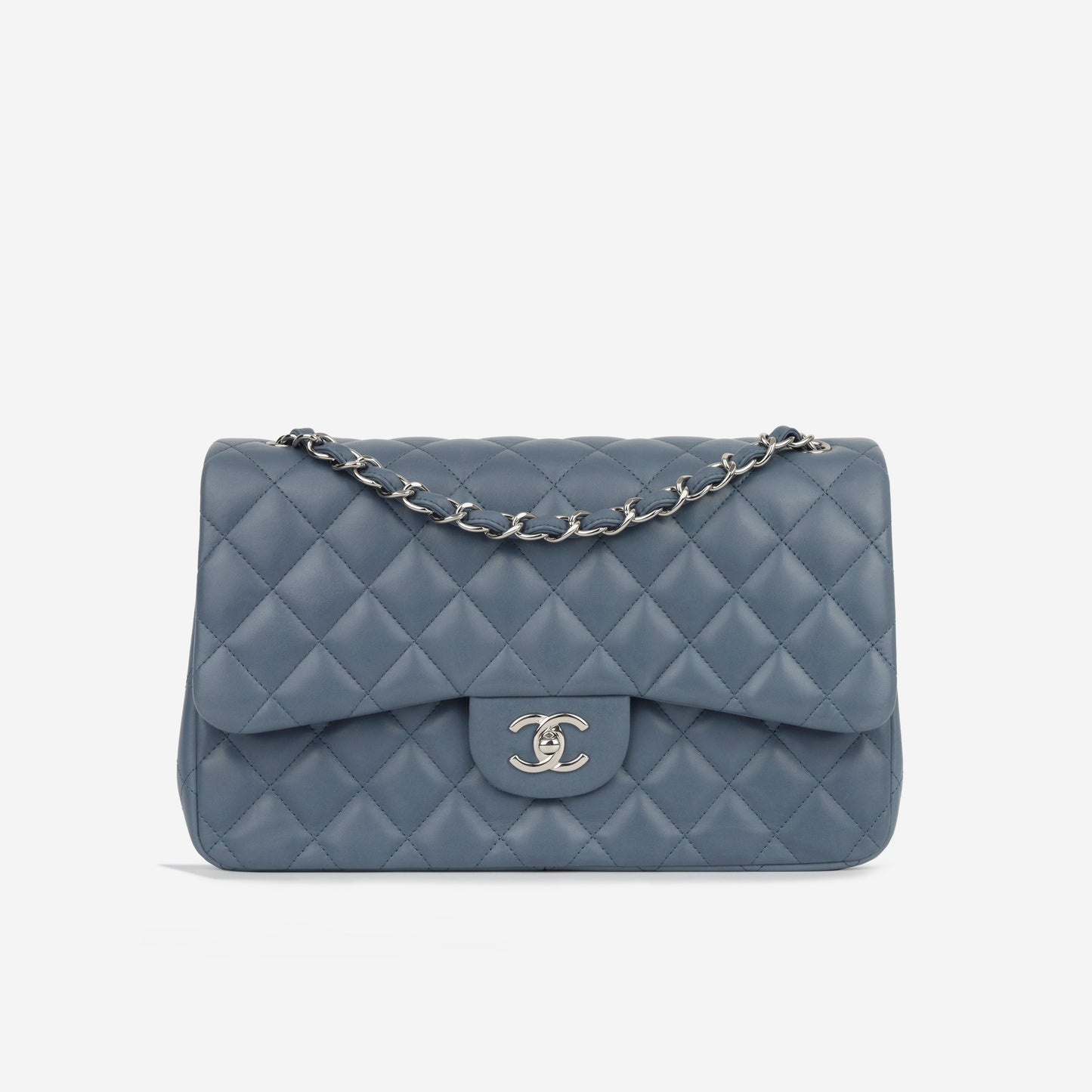 Chanel Classic Flap Lambskin Black Shoulder Bag Style 88