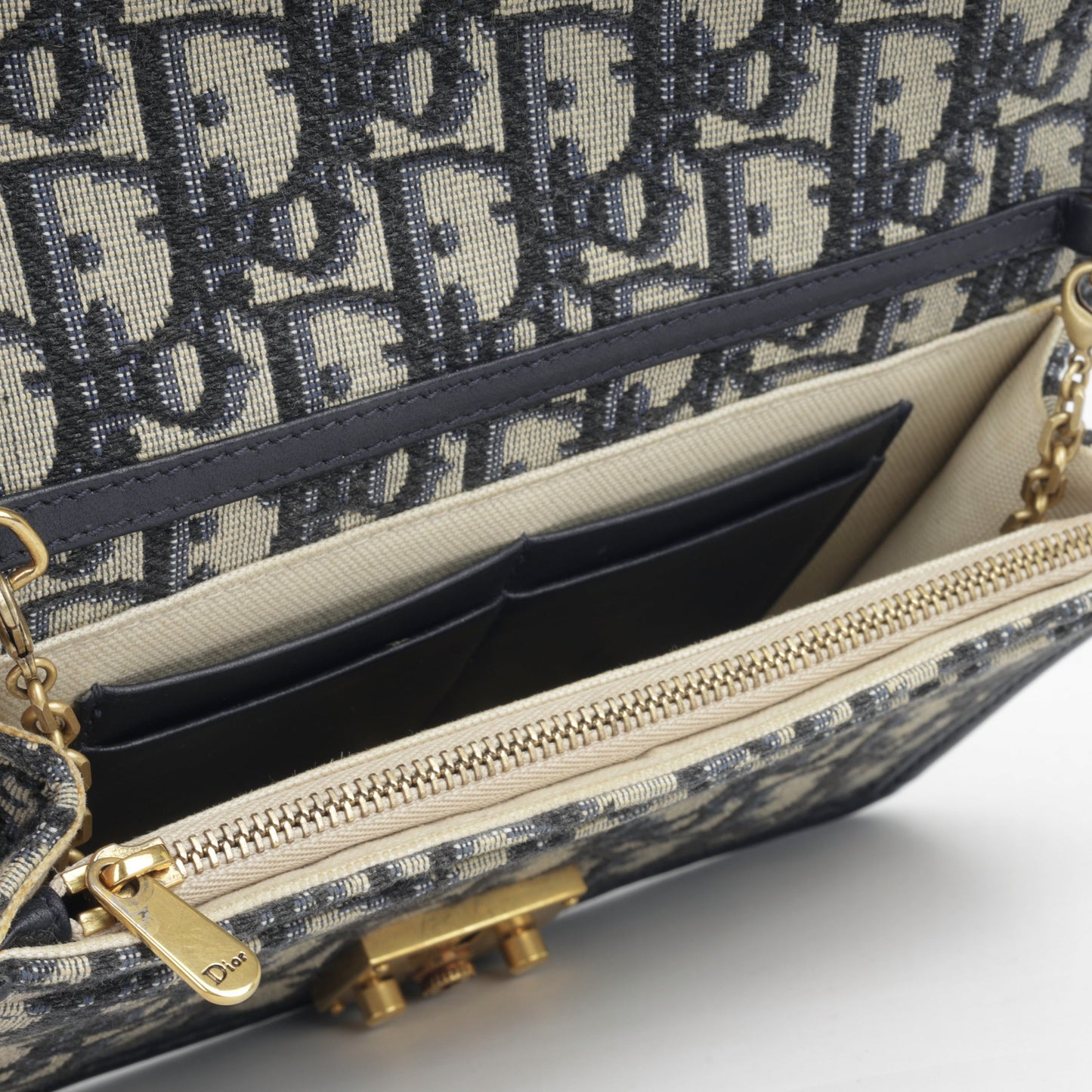 Dior Lou Chain Leather Crossbody Bag