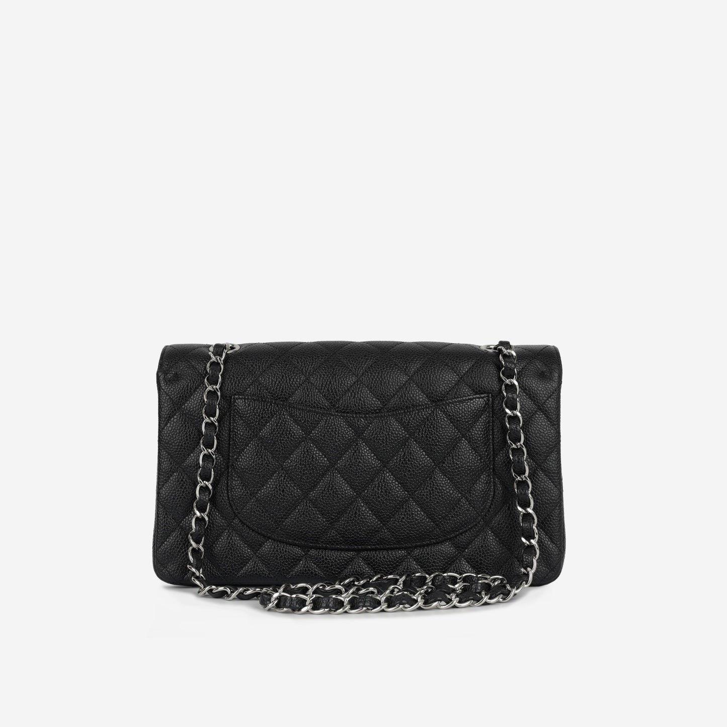 Chanel Classic Flap Lambskin Black Shoulder Bag Style 60