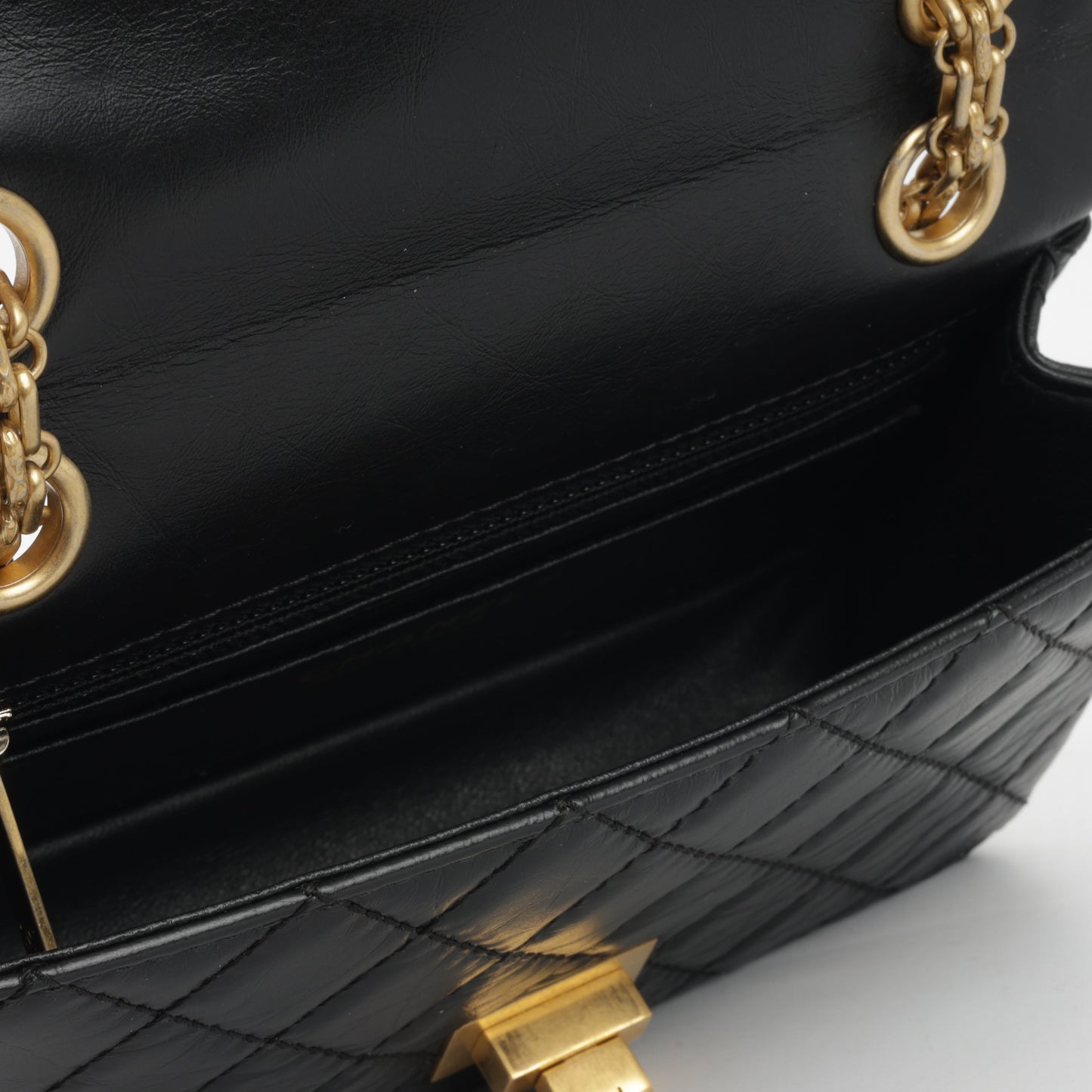 Chanel 2 55 Reissue 224 - Black Aged