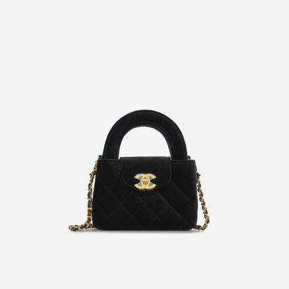 Chanel Kelly Lambskin Black Shoulder Bag Style 3