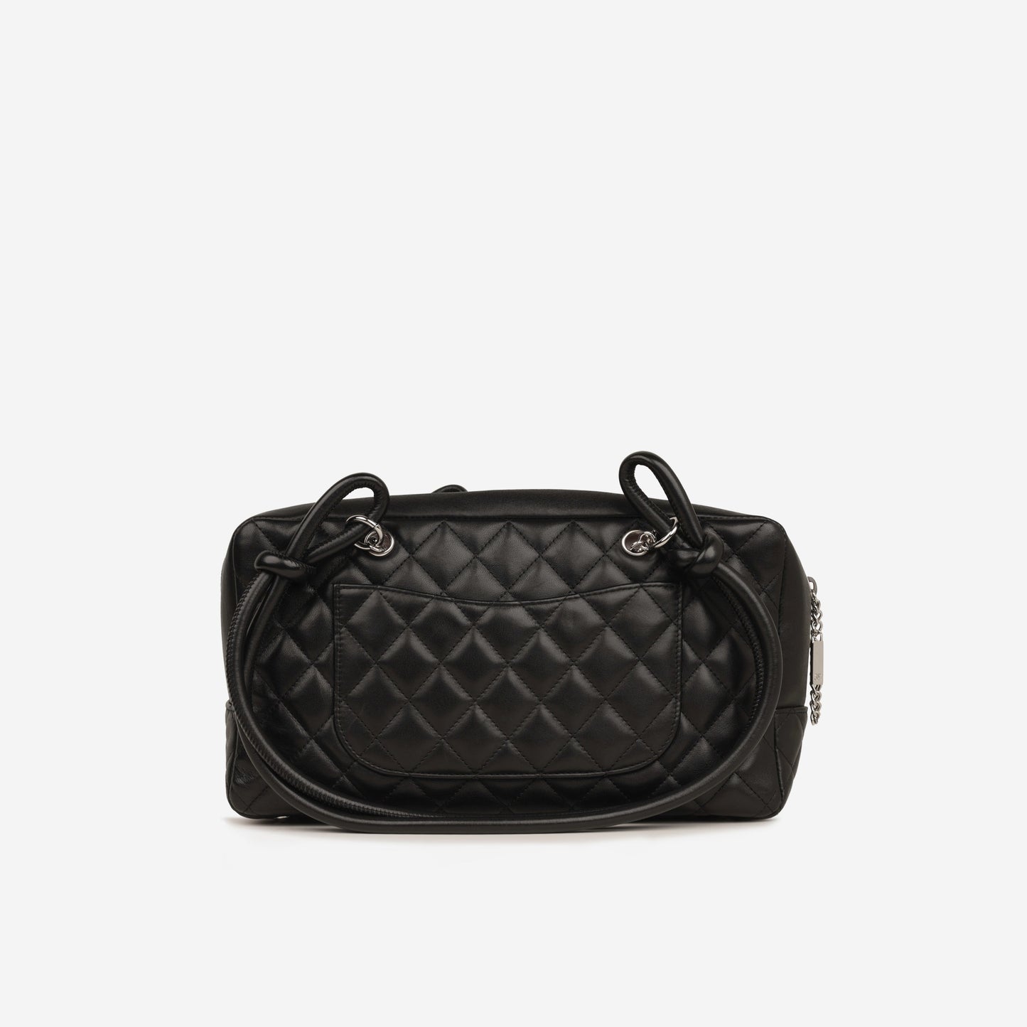 Chanel Cambon Lambskin Black Handbag
