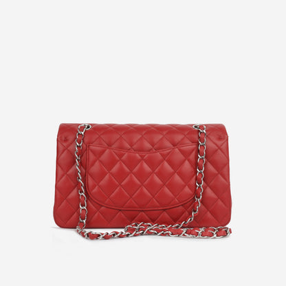 Chanel Classic Flap Lambskin Black Shoulder Bag Style 59