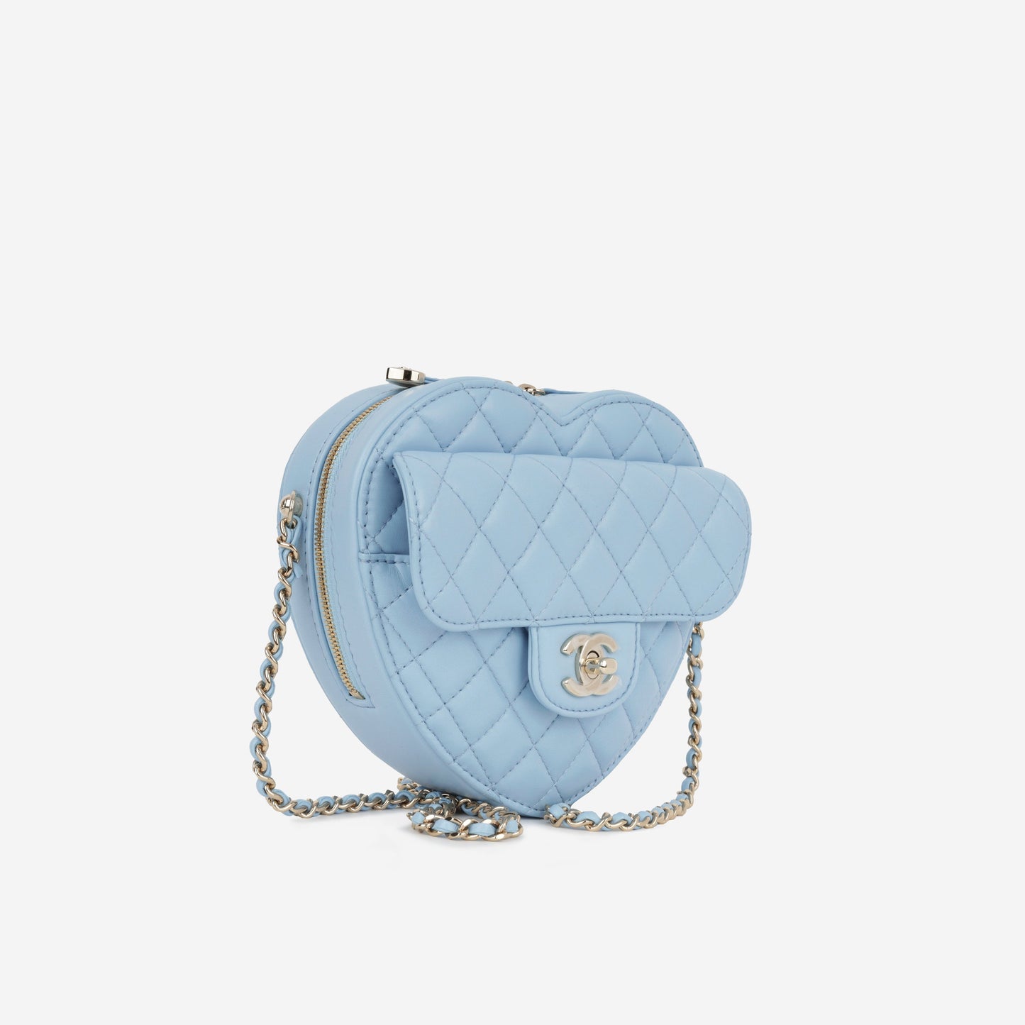 Chanel Luxury Lambskin Gold Handbag Style 13