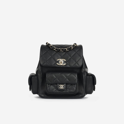 Chanel Luxury Caviar Black Backpack