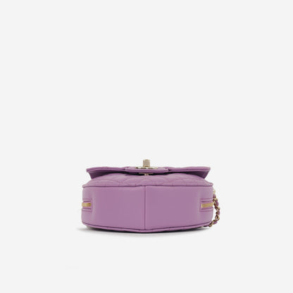 Chanel Timeless Lambskin Gold Handbag Lambskin