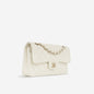 Chanel Classic Flap Lambskin Gold Shoulder Bag Style 136
