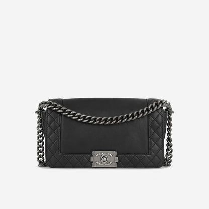 Chanel Old Medium Boy Bag Reverso