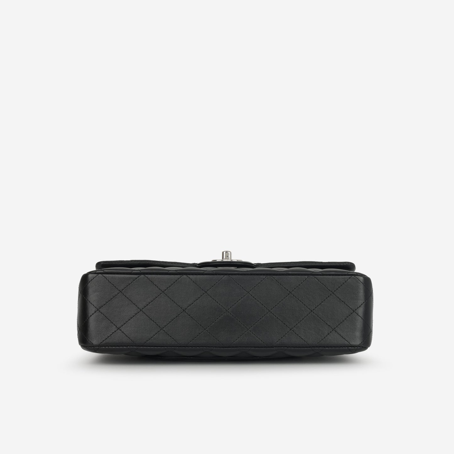 Chanel Classic Flap Lambskin Black Shoulder Bag Style 321