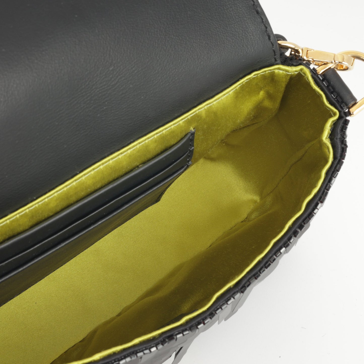 Fendi Baguette Black Shoulder Bag Black