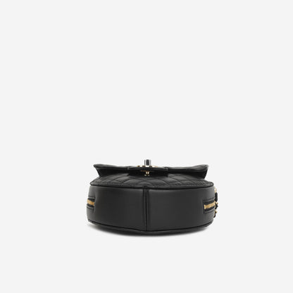 Chanel Luxury Lambskin Black Handbag Style 8