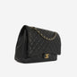 Chanel Classic Flap Lambskin Black Shoulder Bag Style 320