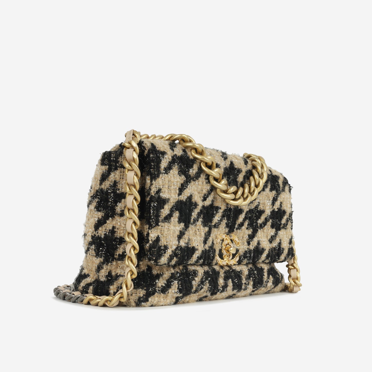 Chanel Chanel 19 Tweed Black Shoulder Bag Style 10