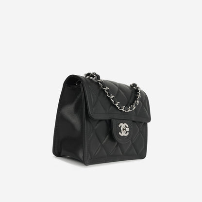 Chanel Classic Flap Caviar Black Shoulder Bag Style 2