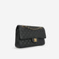 Chanel Classic Flap Lambskin Black Shoulder Bag Style 319