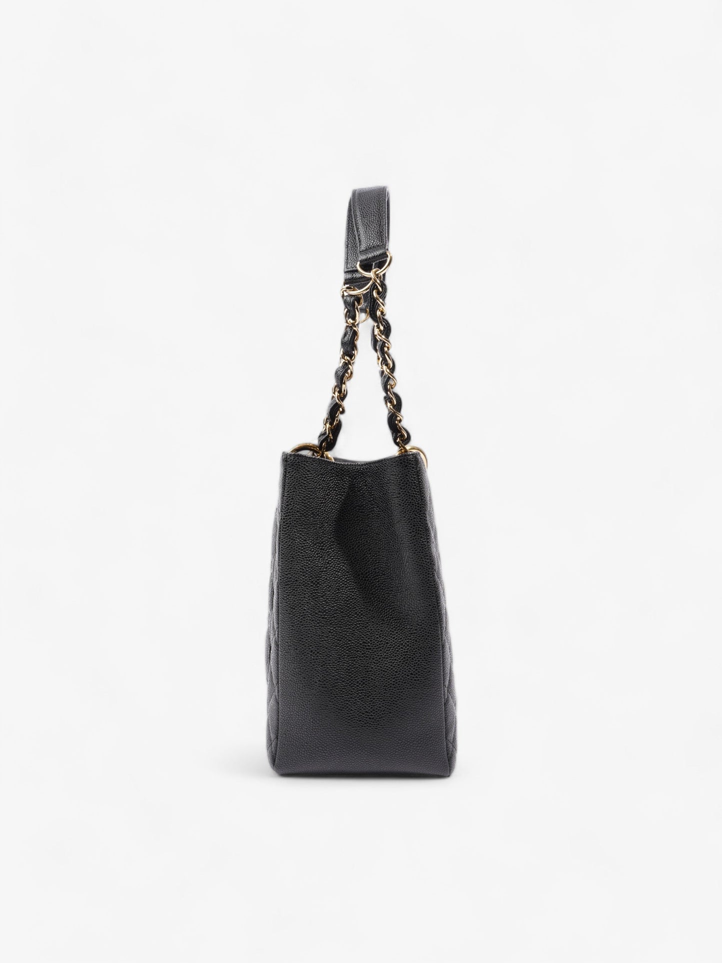 Chanel Grand Shopper Black Caviar Leather