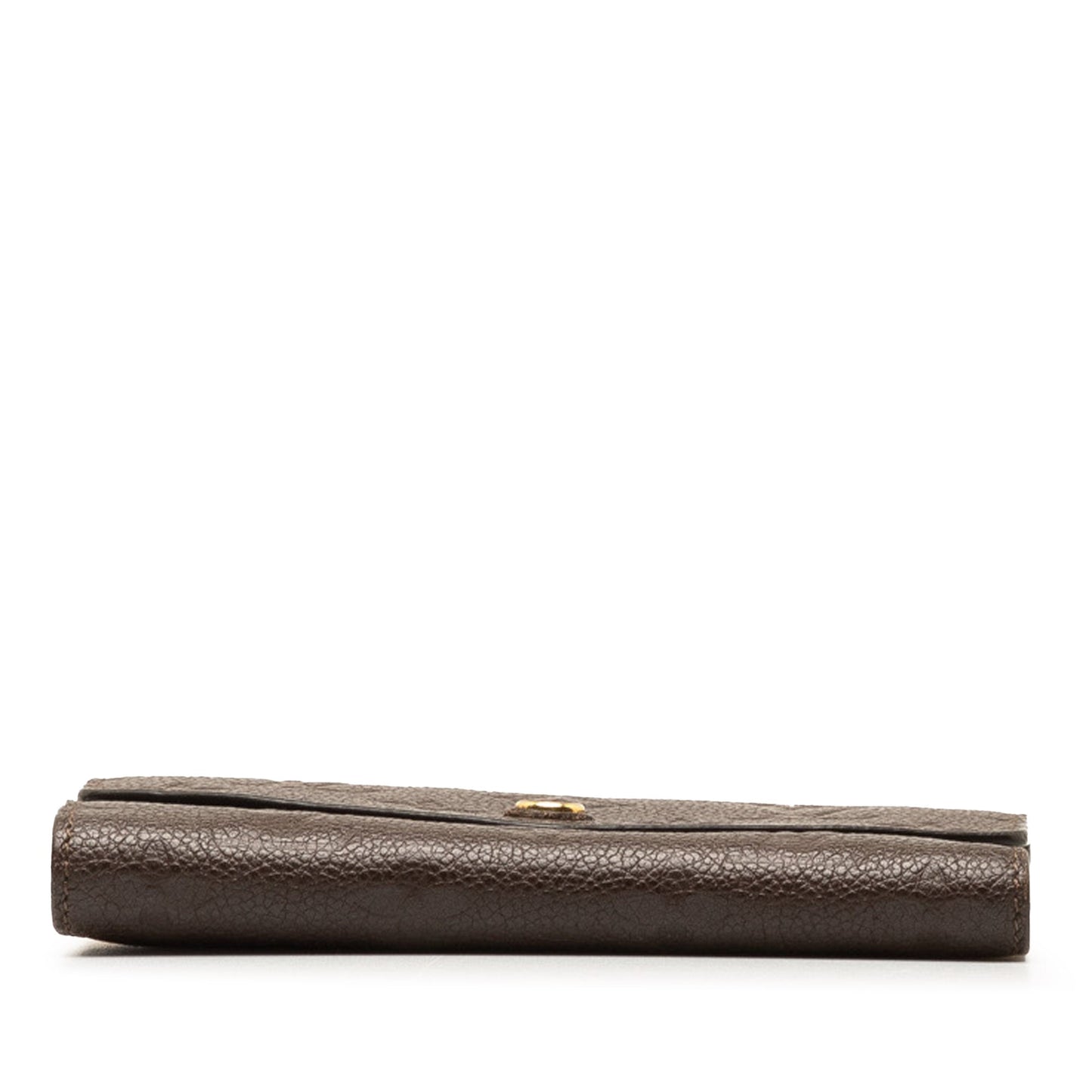 Brown Louis Vuitton Monogram Empreinte Portefeuille Curieuse Wallet