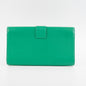 Saint Laurent Luxury Leather Red Clutch Red