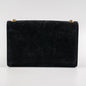 Saint Laurent Kate Stud Suede Black