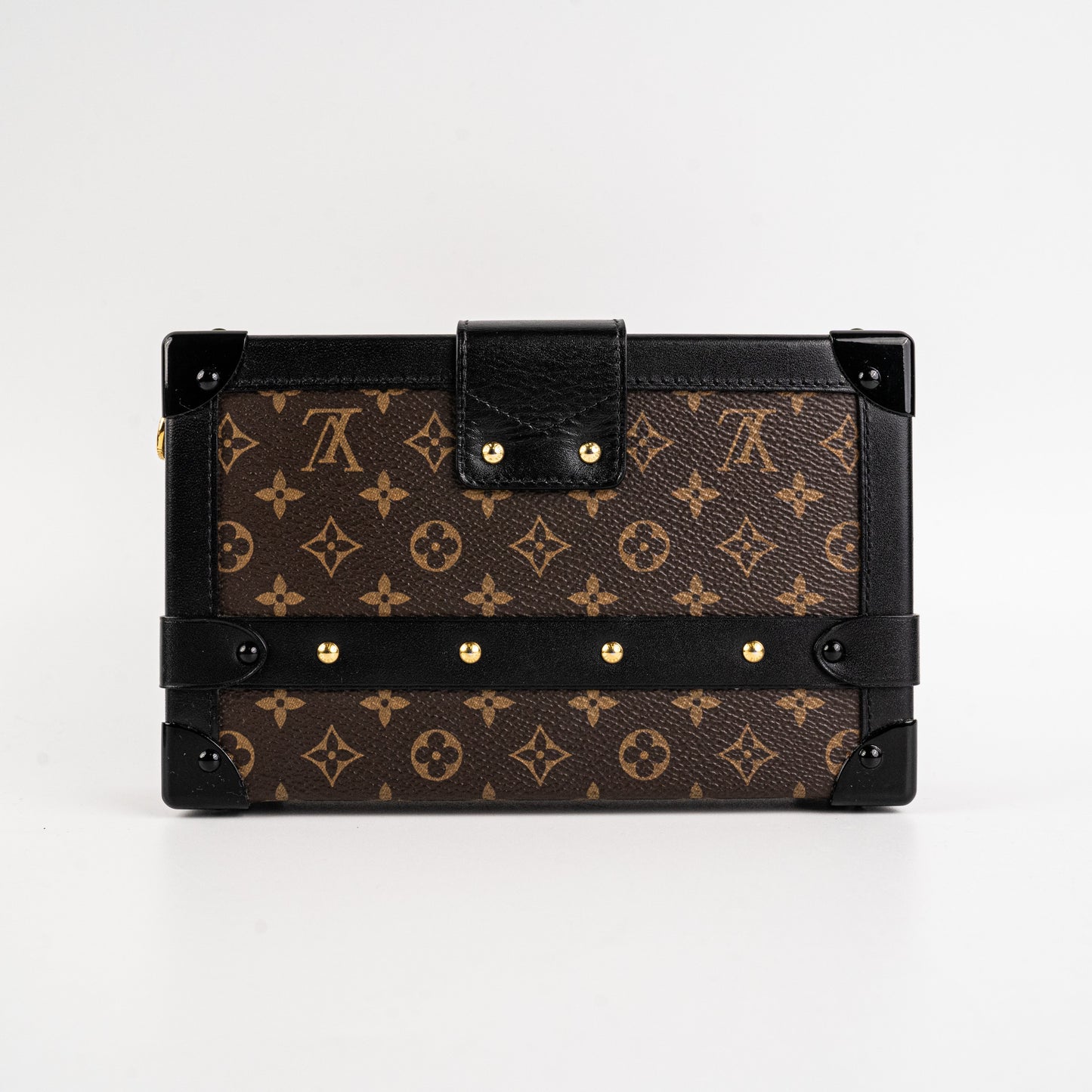 Louis Vuitton Petite Malle Monogram Clutch Bag