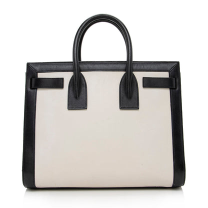 Saint Laurent Calfskin Sac De Jour Small Tote